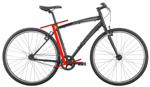 bike frame size for 6ft