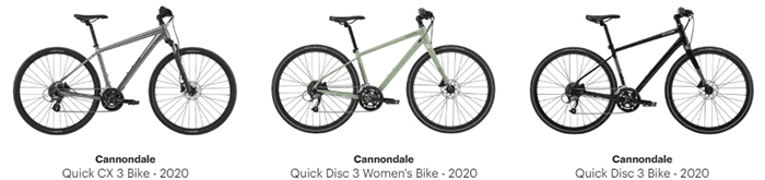 cannondale quick disc 3 bike