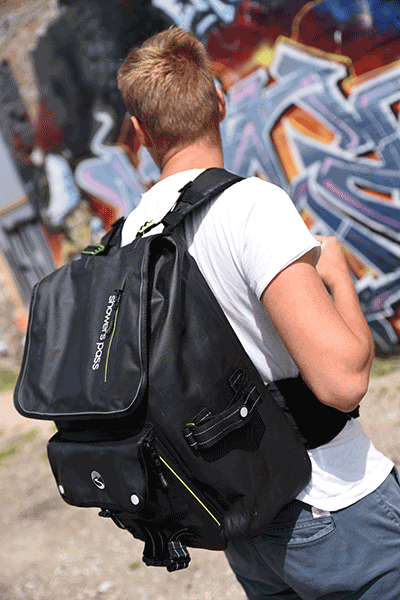 Showers Pass - The Transit Backpack- Big. Wateproof. For Cyclists