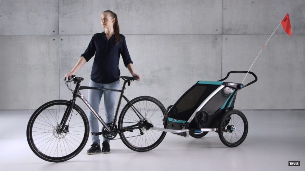 thule chariot bike trailer