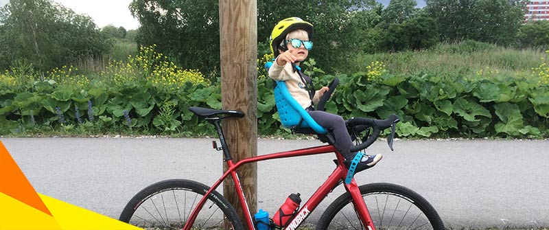road bike child seat