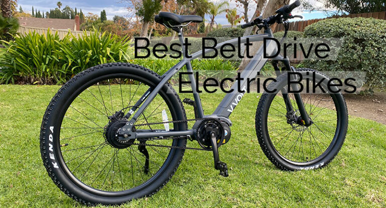 belt driven e bikes